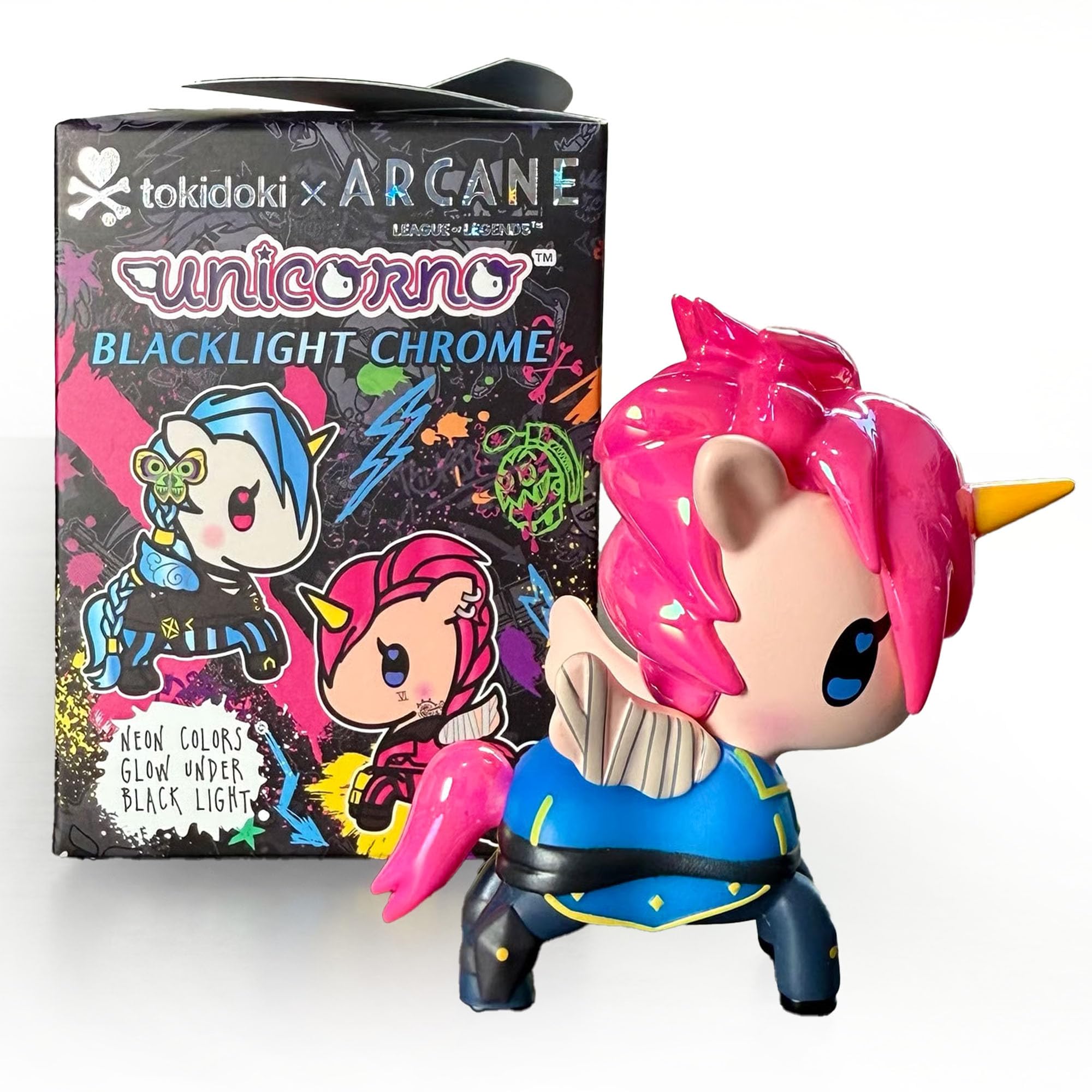 Amazon.com: tokidoki™ x Arcane Unicorno™ Black Light Chrome Blind